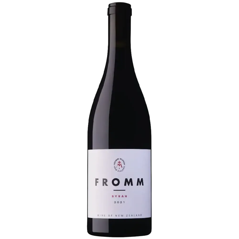 Botella de vino Tinto FROMM Syrah 2021