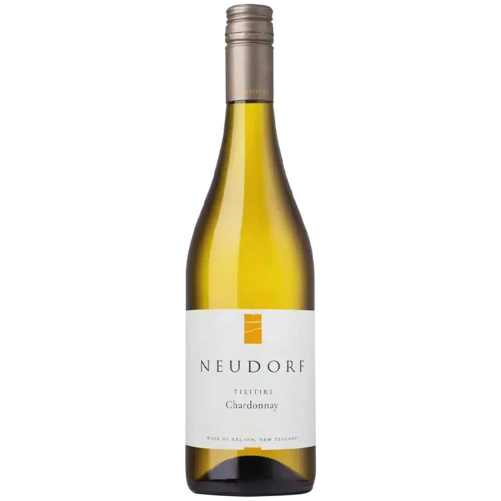 Botella de vino Blanco Neudorf Tiritiri Chardonnay 2021